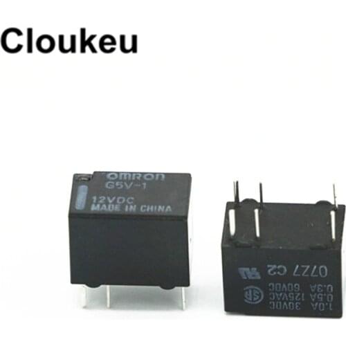 G5V-1-12VDC 12V 1A Relay DIP6