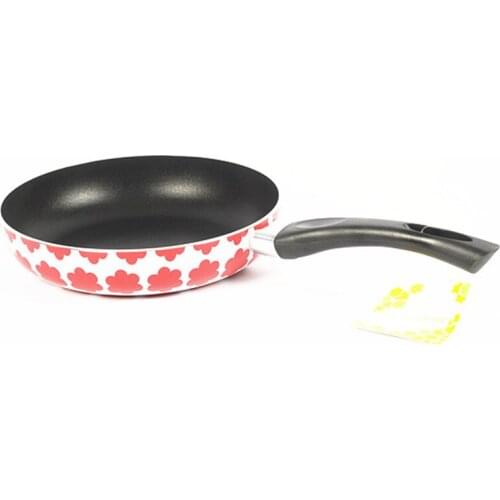 Aluminum alloy grill flat bottom pot frying pan electromagnetic cooktop general cookware