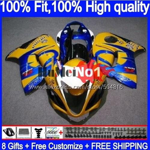 Injection For SUZUKI GSXR-1300 GSXR 1300 Hayabusa Blue SALE 30MC.41 GSXR1300 2008 2013 2014 2015 2016 08 13 14 15 16 Fairing