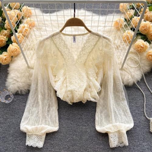 Ажурные блузки Ismtide China At AliExpress