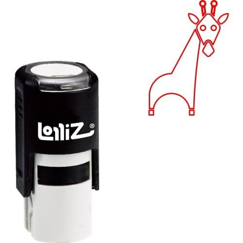 LolliZ Biomorphic Animal Symbol Series Design #79 Self-Inking Rubber Stamp