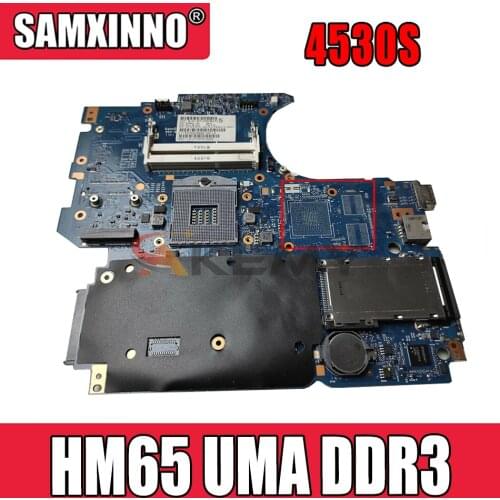 Akemy 646246-001 658341-001 For HP 4530S 4730S Laptop Motherboard HM65 UMA MAIN BOARD DDR3 100% Tested