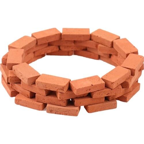 50PCS 1/16 miniature simulation brick diy sand table diorama landscape scenery Sand Table Miniature Durable Landscape Modelling