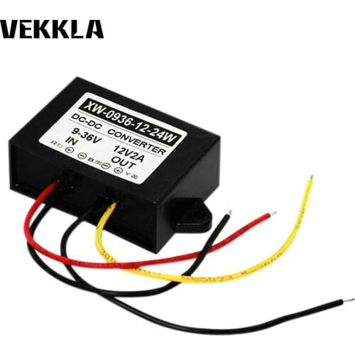 DC9V/36V To 12V 2A 24W Step Up/Down Power Supply Converter Regulator Module