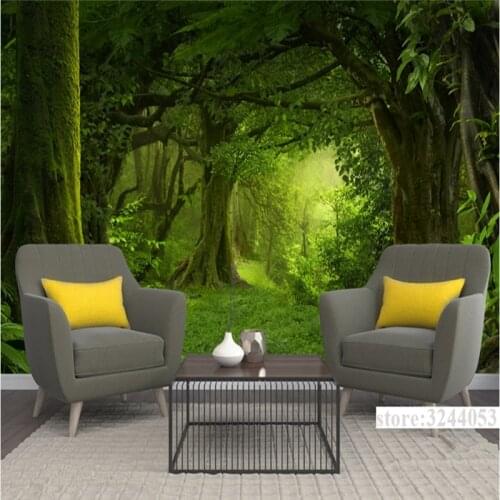 Forest Mural Wallpaper Green Bedroom Wallpaper Grass Custom Wall Murals Free Wallpaper Backgrounds Home Design Living Room Study