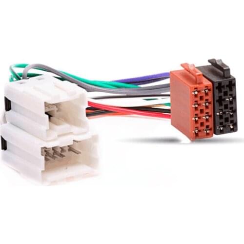 New ISO Wiring Harness Car Stereo Adapter Connector Radio Wire Plug Kit for For NISSAN Micra Patrol Skyline Sunny Primera