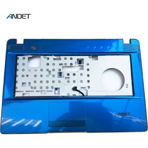 New Original For Lenovo Ideapad Z470 Z475 Palmrest Keyboard Bezel Case Cover Blue 33KL6TCLV30 31049436