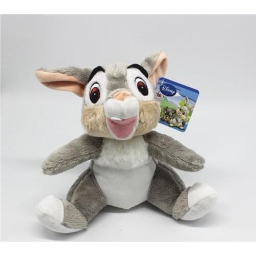 Original Disney Cartoon Thumper Plush Toy Cute Rabbit Soft Stuffed Doll Kids Gift 25cm