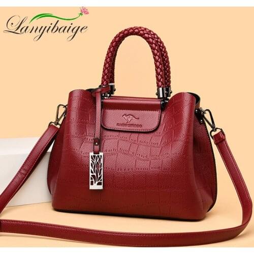 LANYIBAIGE Luxury Handbags Women Bags Designer Handbags High Quality Soft Leather Ladies Shoulder Crossbody Bags for Women 2020
