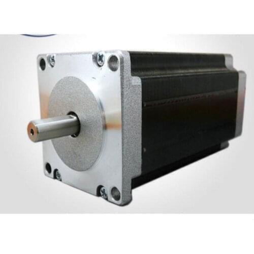 Nema34 Stepper Motor 86HS155-6004 single shaft 1840oz-in(13N.m) 6A motor length 155mm CNC Engraving