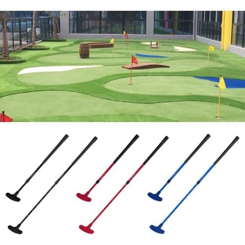 Collapsible Golf Putter Adjustable Travel Putter Putting Green Kids Training