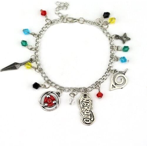 Japanese Anime Jewelry Bracelets&Bangles Men Cartoon Bracelet Chain Wristband Accessories Best Friend Gift