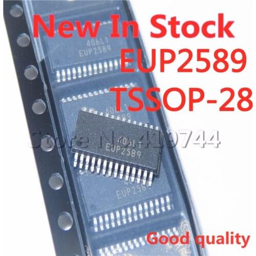 5PCS/LOT EUP2589 EUP2589QIR1 TSSOP-28 SMD power chip In Stock NEW original IC