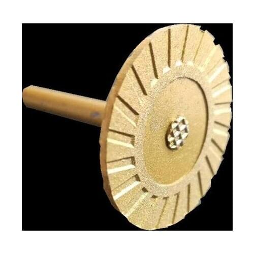 Diamond Sintered T-Shaped Grinding Head Corrugated Slice Stone Carving Small Pieces Cutting 10PCS