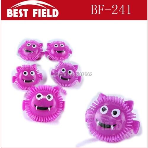 Free Shipping 5pcs/lot Flashing bat Rings Led Finger Light Night Light-Up Glow Party Toy for halloween decorations