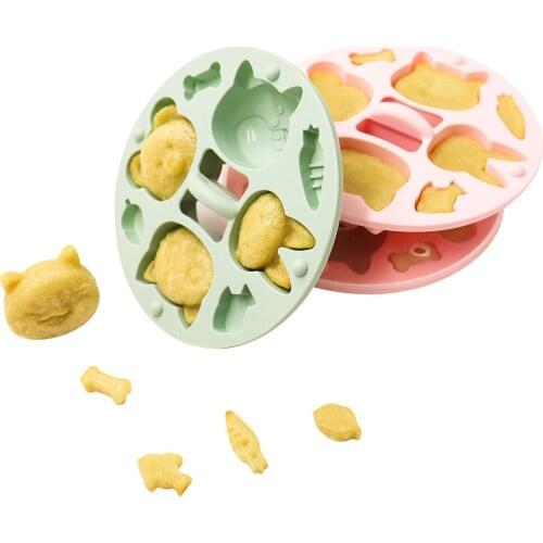 Diy Cartoon Silicone Cake Mold with Lid Bpa Free Soft Baking Tools Creative Chocolate Fondant Molds