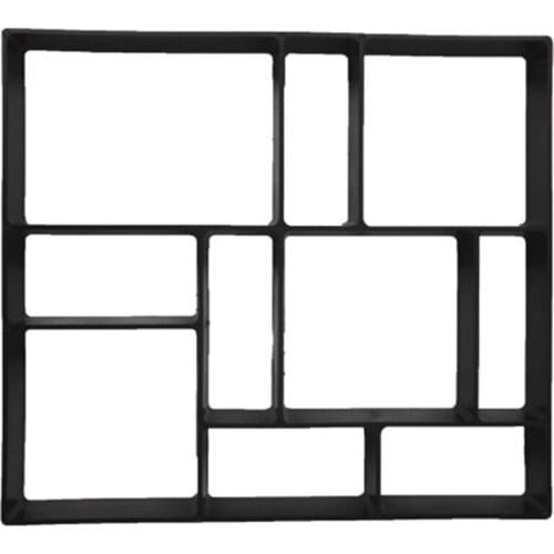 Concrete Mould Road Maker Mould DIY Reusable Concrete Paving Mould Cement Brick Mould Stone Garden Floor Road Paving