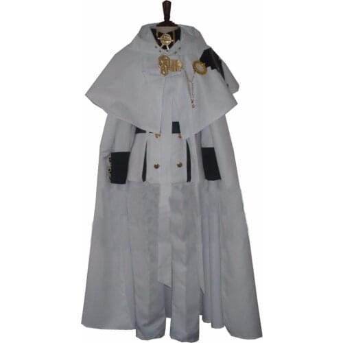 2018 Anime Owari no Serafu Seraph of the End Lacus Welt Uniform Suit Cosplay Costume