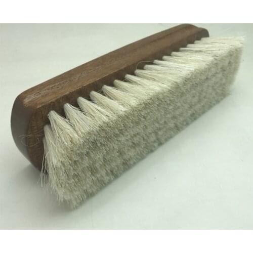 Multifunctional Shoes Brushes Horse Hair Brushes Polishing Shoe-Shiner Coat Brushes Dedusting Wooden Handle Shoes Cleaner
