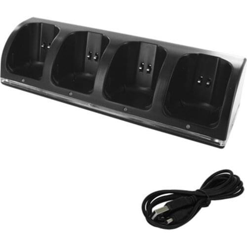 2021 New Reliable Charging Holder WII WII U Game Console Accessories 4Port Smart Charger