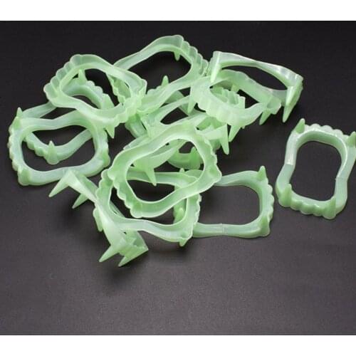 Novelty Glow In The Dark Vampire Fangs Plastic Teeth Costume Accessory Party Props Cosplay Festival Gags & Practical Jokes