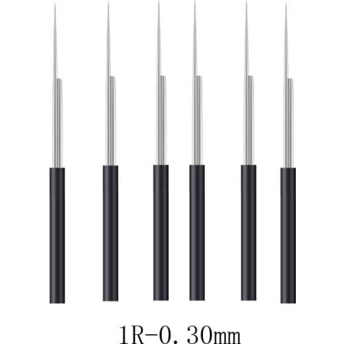 Disposable Sterilized Professional Tattoo Fog Needles RL1 kit microblading 3d For Permanent Makeup Tobori Tattoo Eyebrow Fog Pen