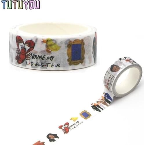 PC277 TV series Washi Tapes Scrapbooking DIY Deco Creative Kawaii Masking Tapes