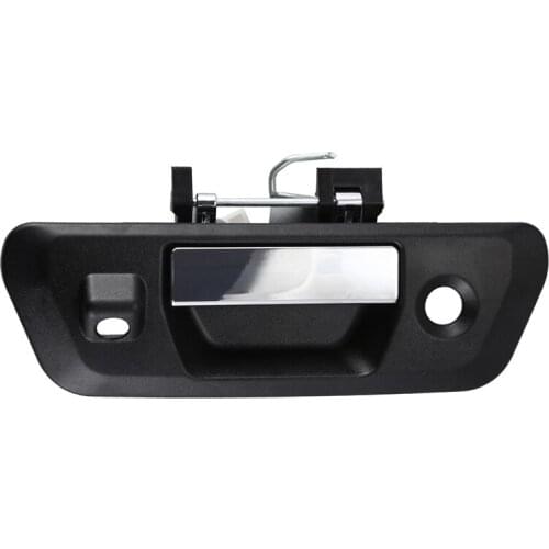 Car Rear Tailgate Handle Durable Rear Door Handle with Camera-Key Hole, for Nissan Navara NP300 2014 2015 2016 2017 2018+ 90606