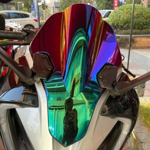 Windscreen For CFMOTO 250SR 250 SR 2019 2020 2021 Wind Screen Deflectors Windshield Smoke Iridium