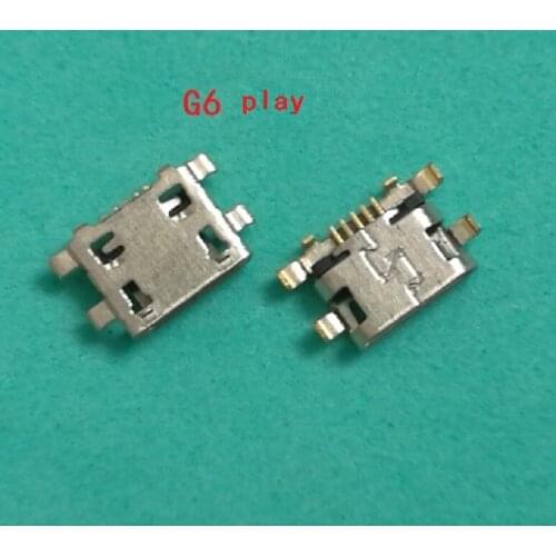 50pcs Micro USB Charger Charging Port Dock Connector socket power plug dock For Motorola for Moto G6 plus G6 PLAY