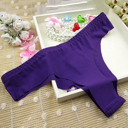 Women\s Sexy Seamless Low Rise G-String Briefs Thongs Underwear Knickers Panties hot