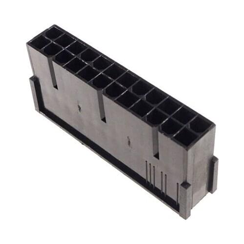 10pcs Computer EPS ATX PSC Mainboard 4.2 mm Power Connector Housing Motherboad 24 Pin Female Shell no Ears