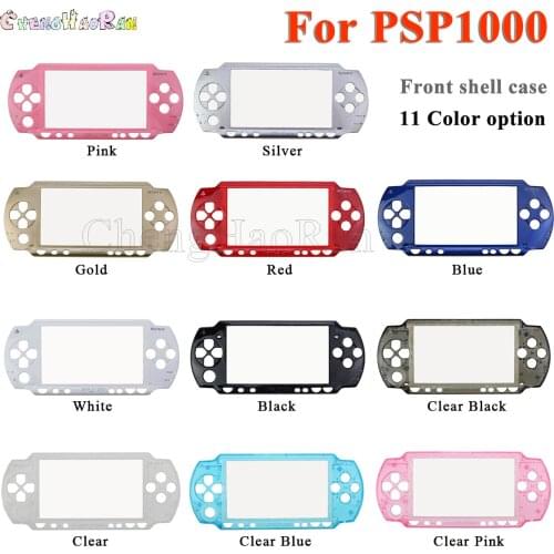 11PC Front Housing Shell Cover Case Replacement For Sony PSP1000 PSP 1000 Game Console + free screwdriver