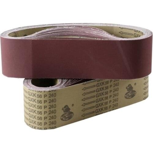 10pcs 915 x 100 mm woodworking alumina abrasive sandpaper for belt sander machine furniture polishing sanding belt