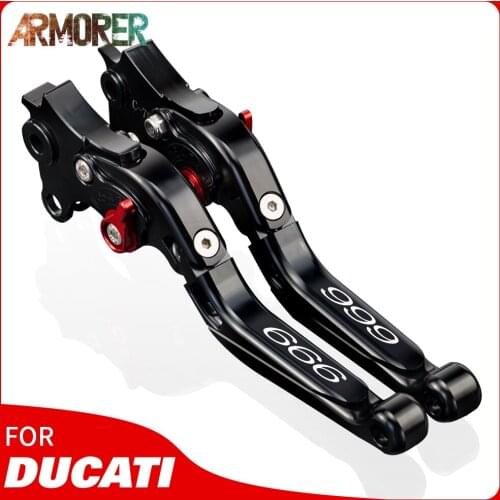 CNC Aluminum Best Quality Long Short Adjuster Motorcycle Clutch Brake Lever Handlebar clutch For Ducati 999 2003 2004 2005 2006