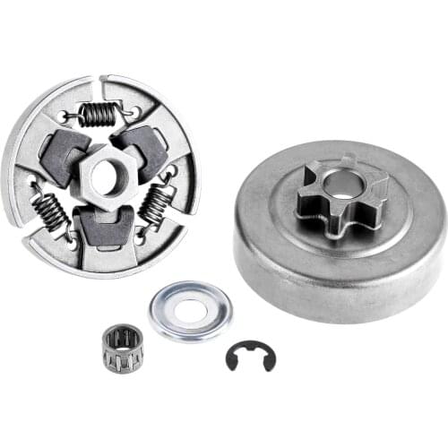 Clutch Drum & Clutch&Needle Bearing & Clutch Washer& E-clip Fit for STIHL 017 018 021 023 025 MS170 MS180 MS210 MS230 MS250