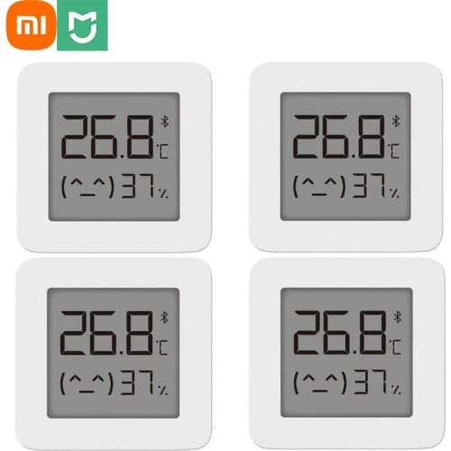 Xiaomi Mijia Thermometer 2 Bluetooth Smart Remote Control Electric Humidity Smart Home Wireless Hygrometer Moisture Thermograph