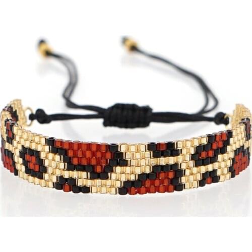Go2boho Leopard Bracelets Women MIYUKI Beads Bracelet Leopard Pulseras Mujer Moda 2019 Jewelry Handmade Armband miyuki joyeria