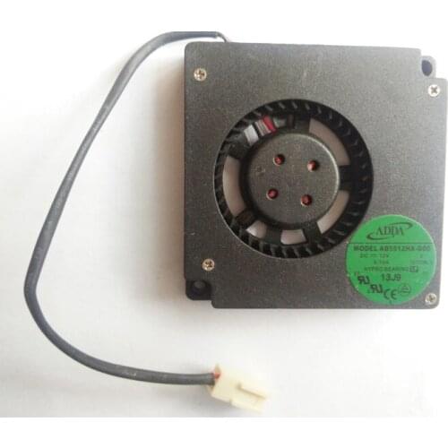 For ADDA AB5512HX-G00 DC 12V 0.19A 5.5cm 2-wires Blower Server Cooling Fan