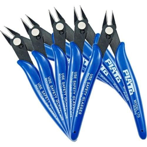 Electric Wire Cutting Pliers Hand Tools Electrical Wire Cable Cutters Cable Side Snips Flush Pliers Mini Tools Diagonal Pliers