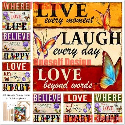 Diy diamond painting animal butterfly diamond embroidery decoration home diamond art kit diamond mosaic sale diy frame