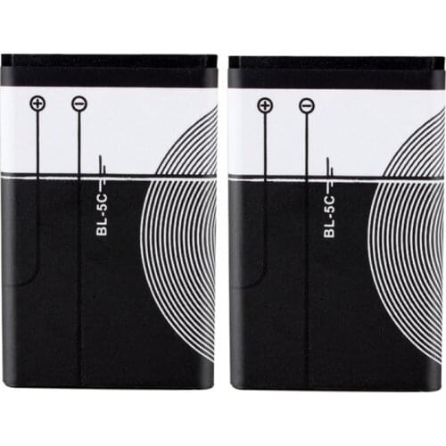 3.7v Li-ion Battery BL5C BL-5C BL 5C Battery For Nokia 1100 1110 1200 1208 1280 1600 2600 2700 3100 3110 5130 6230 6230i n70 n72