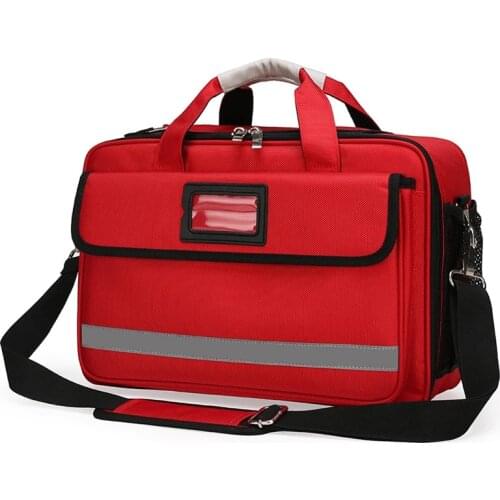 New First Aid Medical Bag Outdoor Emergency Rescue Large Capacity Bag Empty Waterproof Multi-pocket Sports Travel Nylon Bags
