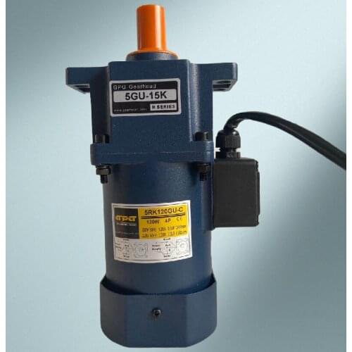 GPG motor 5 rk120gu - C 5 gu15k ac voltage 220 v belt junction box
