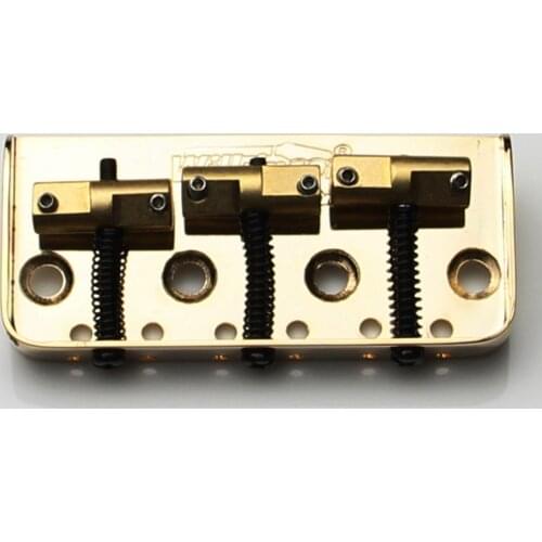 NEW Wilkinson WTBS Short Bridge for Telecaster, Brass Saddles, Gold