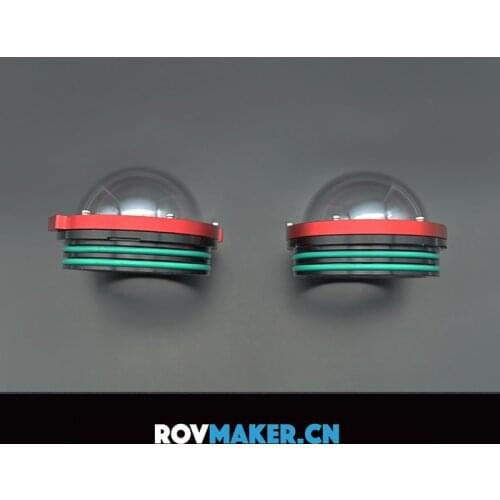 Openrov 1000m Compressive ROV Camera Optical Dome Hatch Cover Sealing Compartment Cabin Watertight Flange Autonomous Vehicle