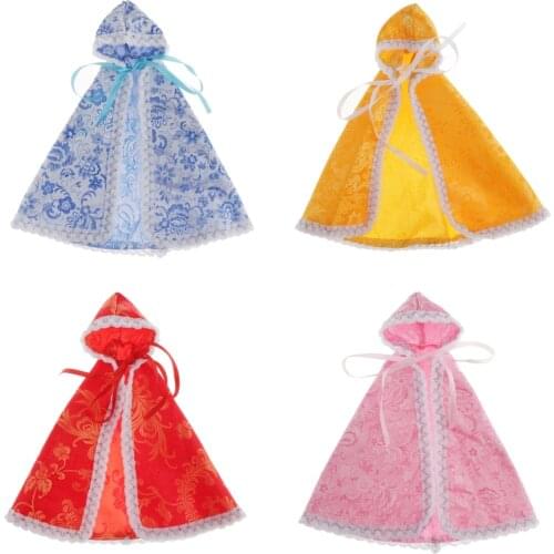 MagiDeal Cute Costume Cloak Clothes for 1: 6 Joint Dolls Accessories