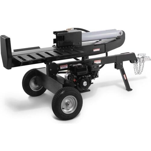 Full Beam Wood Cutter Log Splitter Hydraulic Garden Tree Splitting Machine