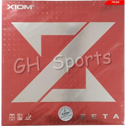 Original Xiom Zeta 79-002 Professional Pimples In Table Tennis Racket Rubber Ping Pong Bat Rubber