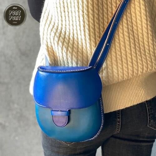Handmade Vintage Style Designer Craft Handbag Shoulder Strap Crossbody Bag For Women Genuine Real Leather sac a main femme bolsa